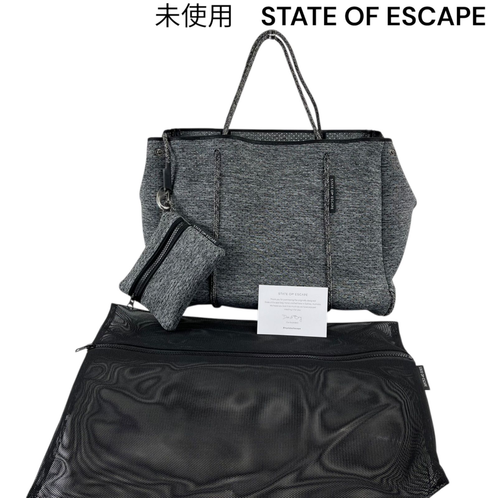 ステートオブエスケープ STATE OF ESCAPE 大容量 トートバッグ ユニセックス S5Q271