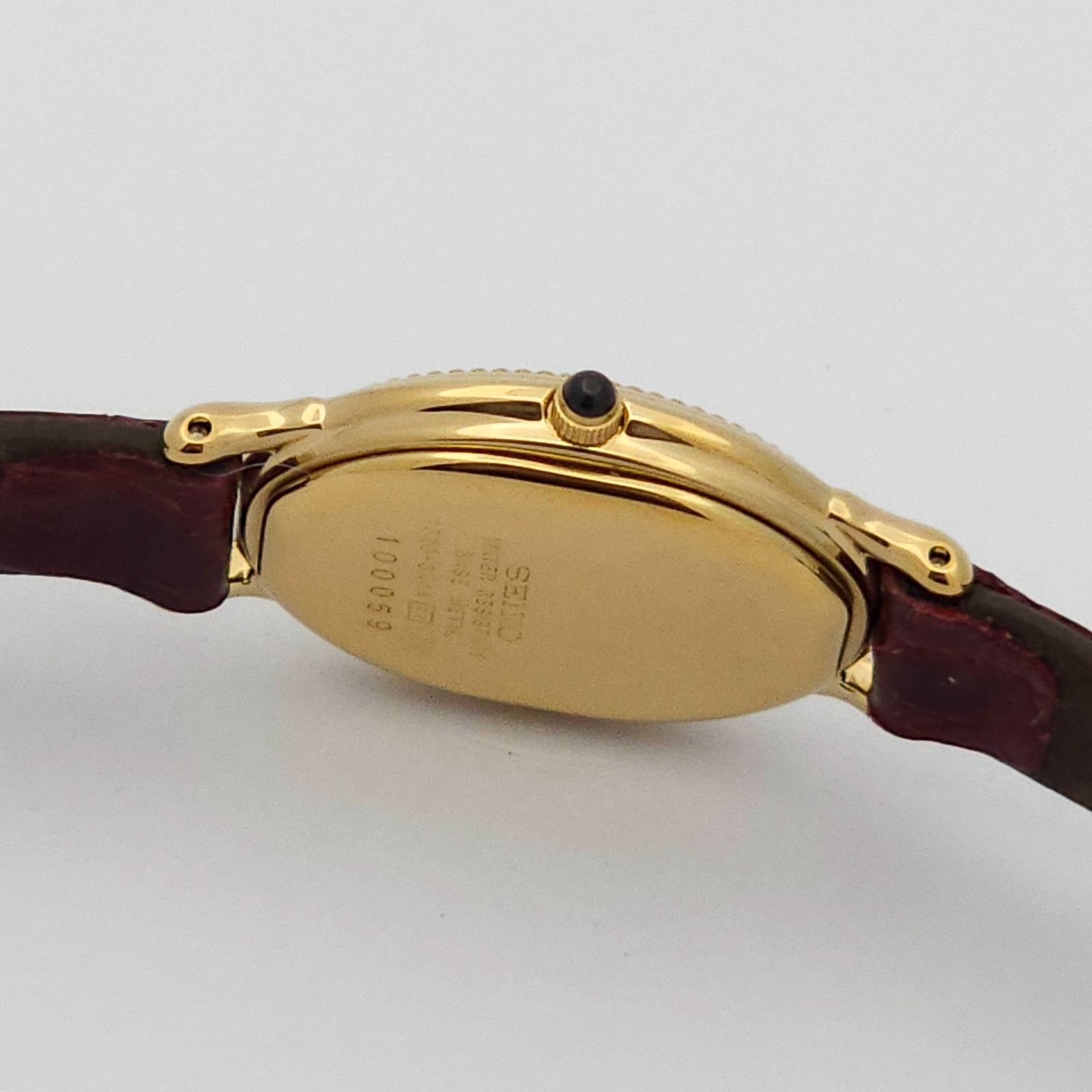 ☆本体良品 SEIKO セイコー エクセリーヌ 1F20-6A4A シェル QZ