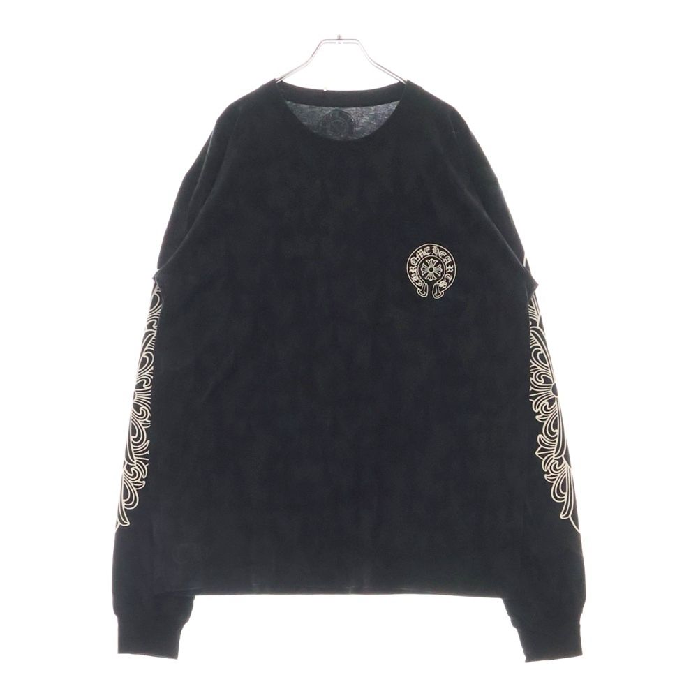 CHROME HEARTS (クロムハーツ) Graveyard Cemetery Cross L/S Tee