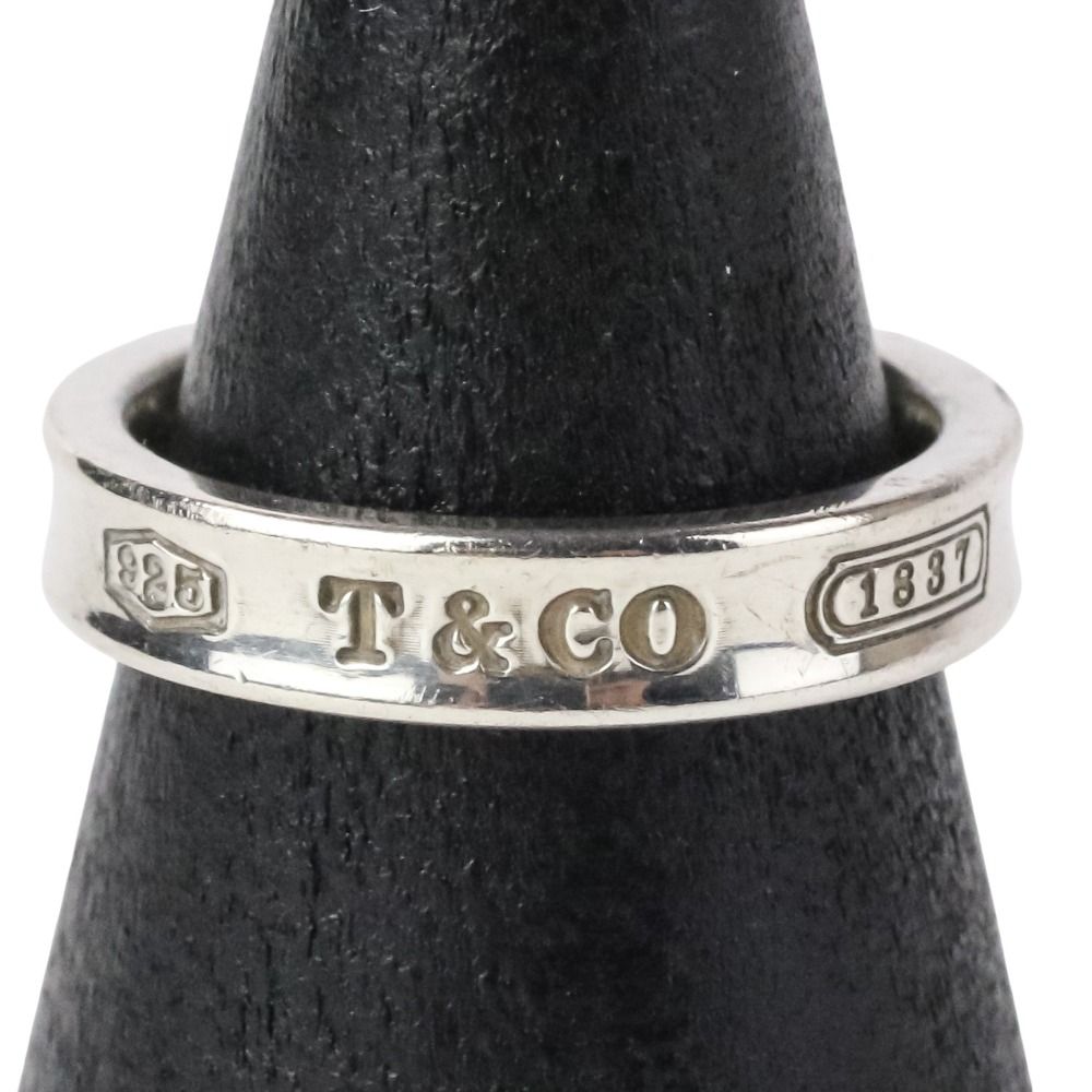 良品 Tiffany & Co. ティファニー 1837 ナローリング 指輪 SV925