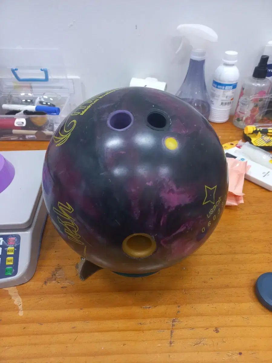 中古ボーリングボール 15p ラッシュ - メルカリ
