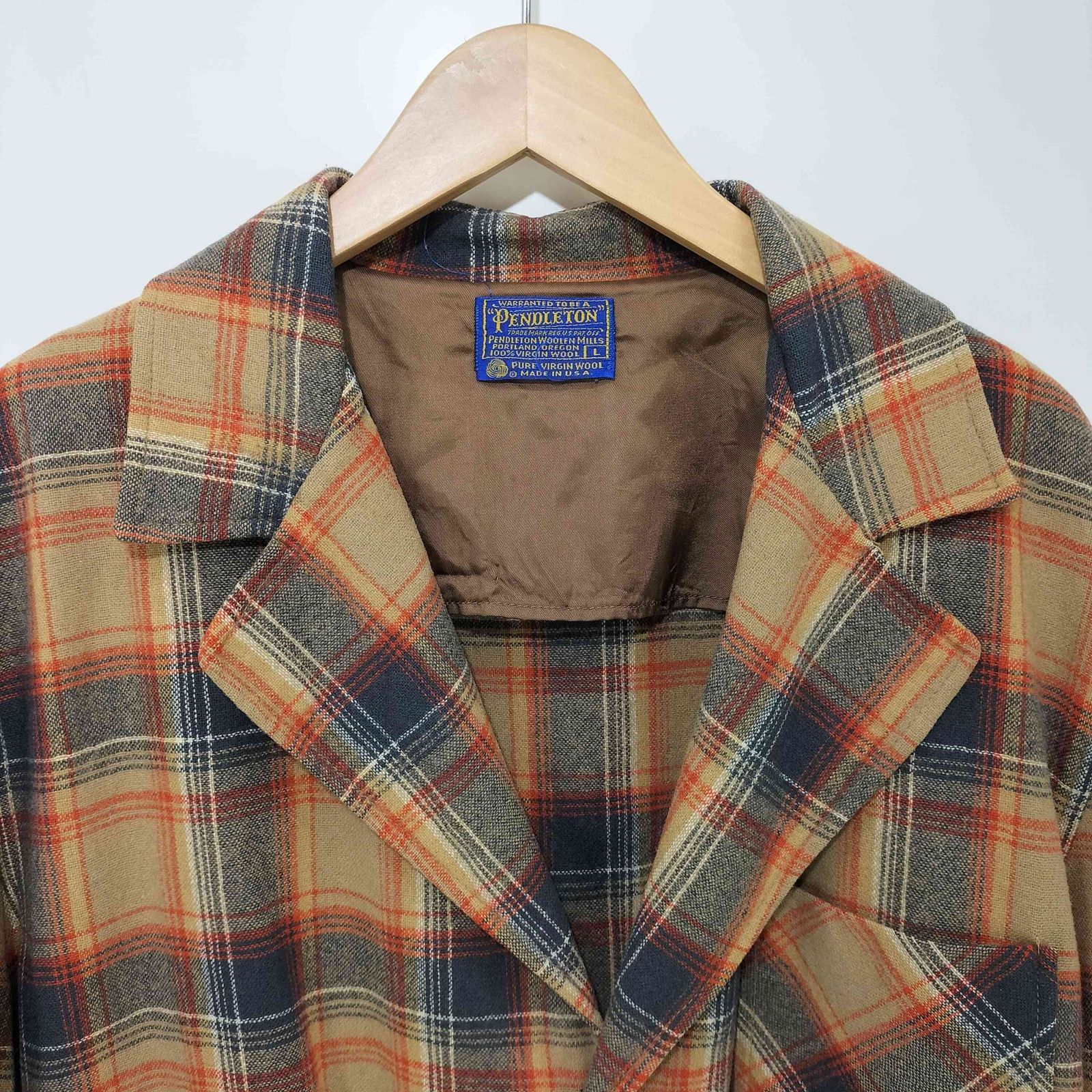 【極美品】ペンドルトン　PENDLETON メンズ ジャケット　M 2025年最新】PENDLETON メンズ テーラードジャケットの人気