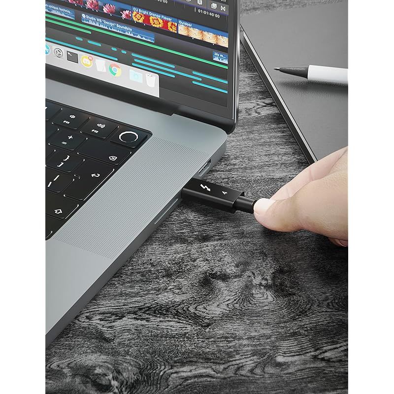  SABRENT Thunderbolt 4 パッシブケーブル 3 28 フィート 1 メートル CB T M 周辺機器 Wii