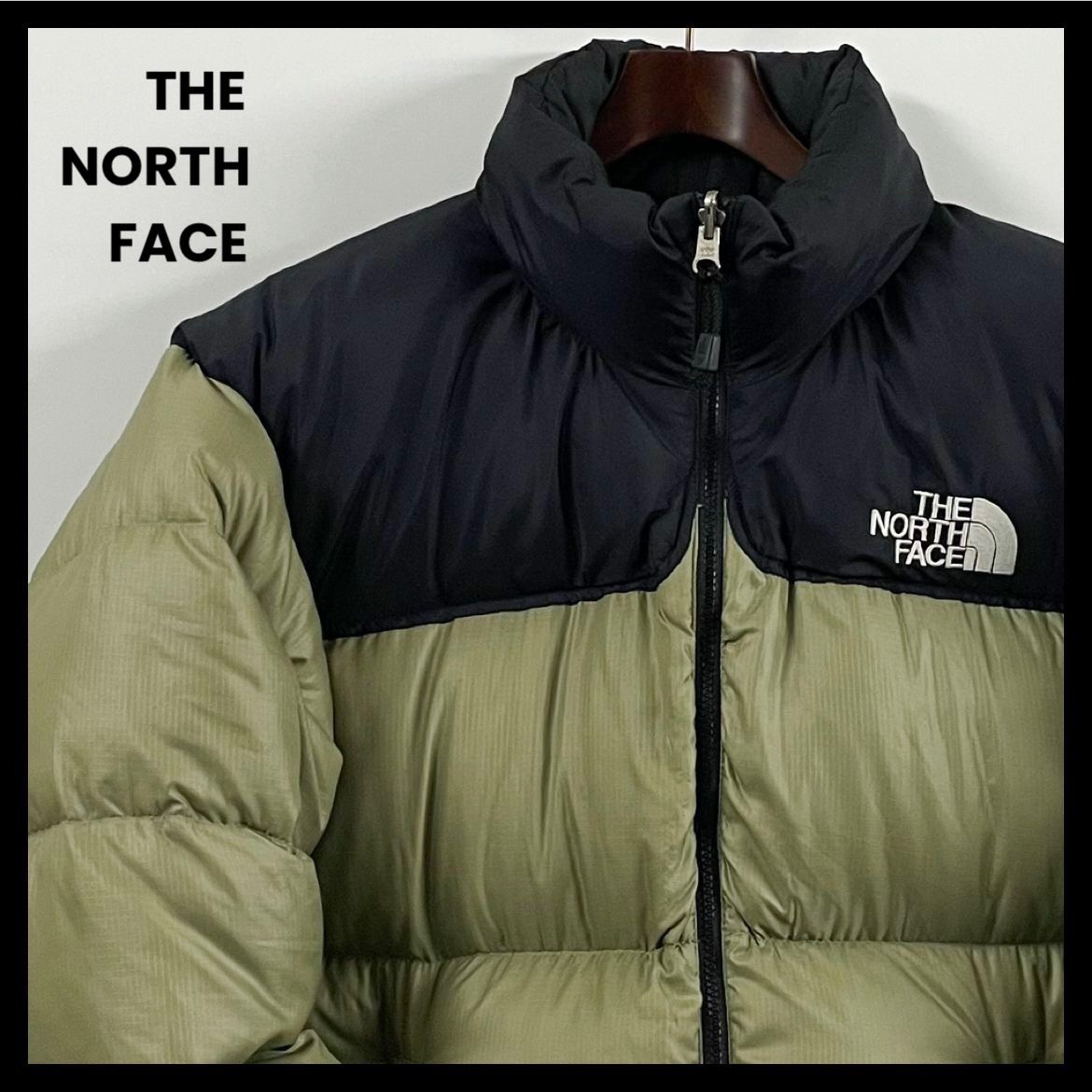 THE NORTH FACE ノースフェイス ヌプシジャケット ダウン カーキ