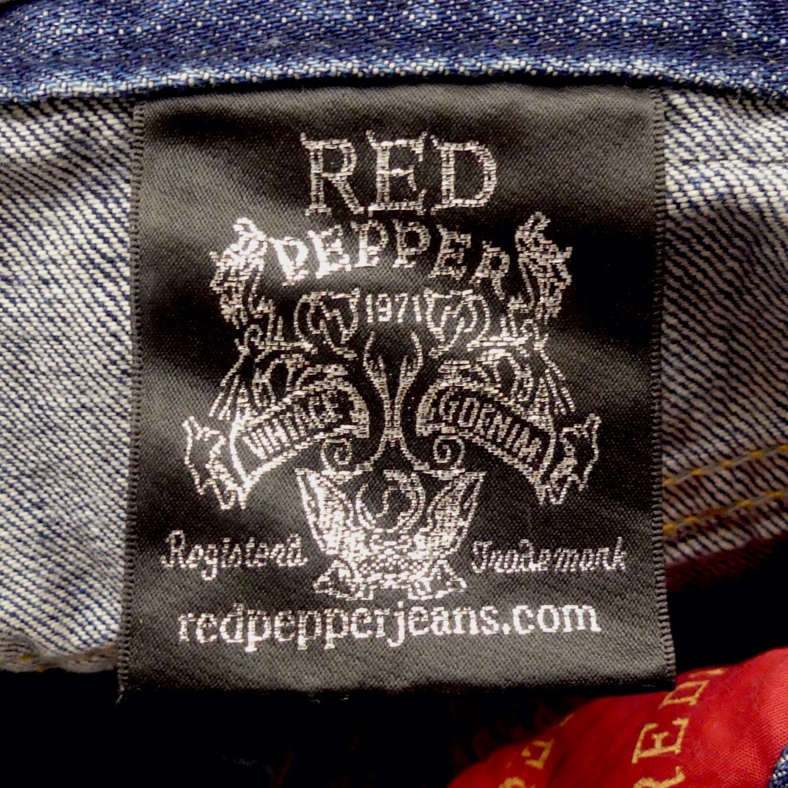 RED PEPPER レッドペッパー デニム W30 ユニオンジャック パンツ