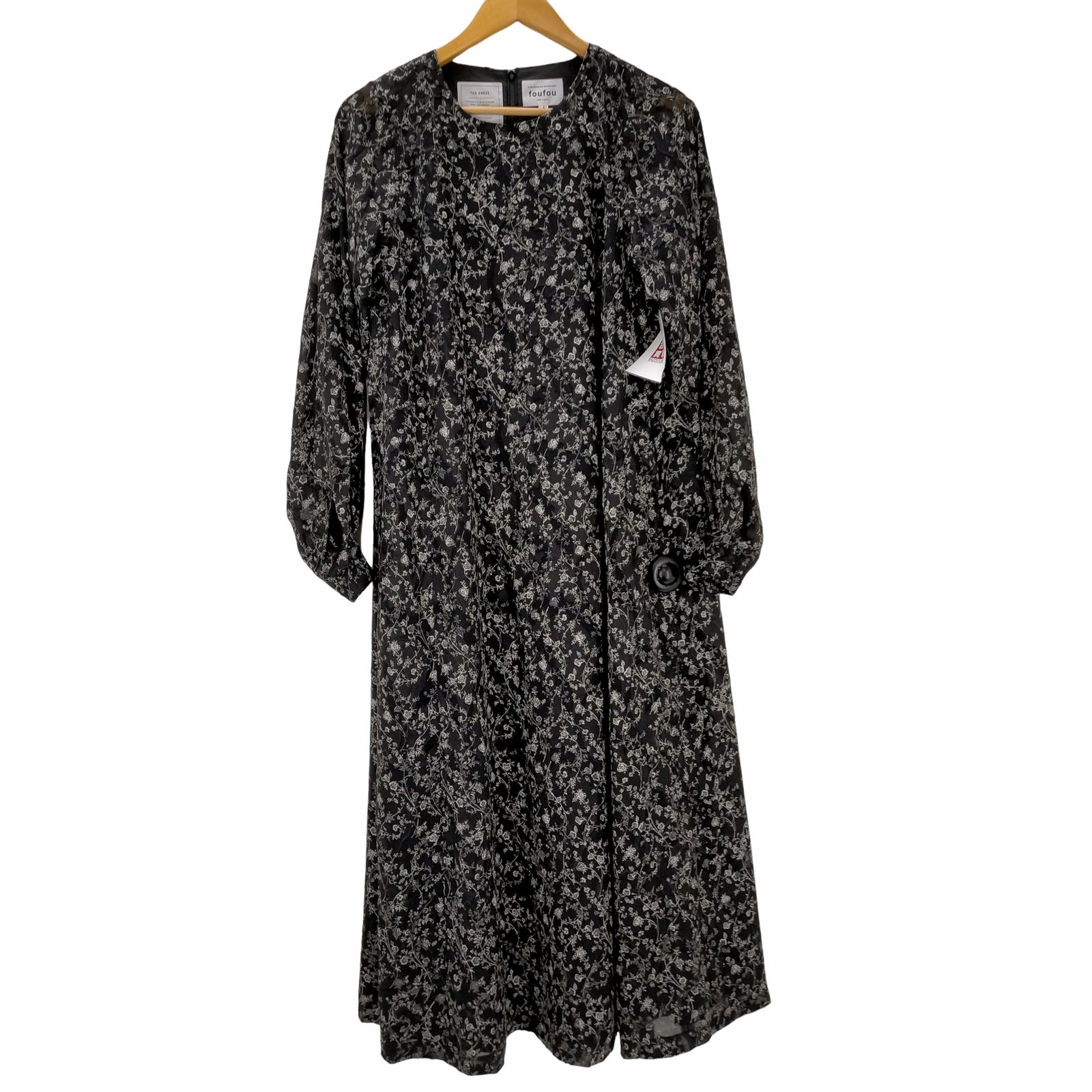 フーフー FOUFOU THE DRESS #41 chiffon georgette jacquard dress