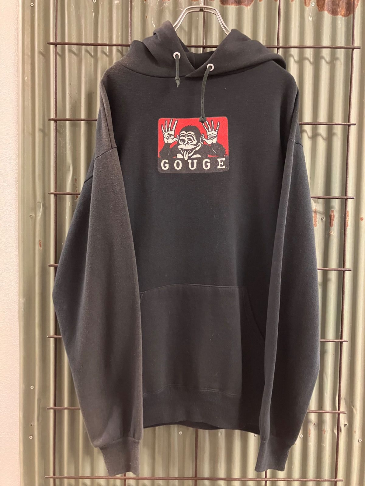90's GOUGE Sweat Hoodie ガウジー ヴィンテージ パーカー