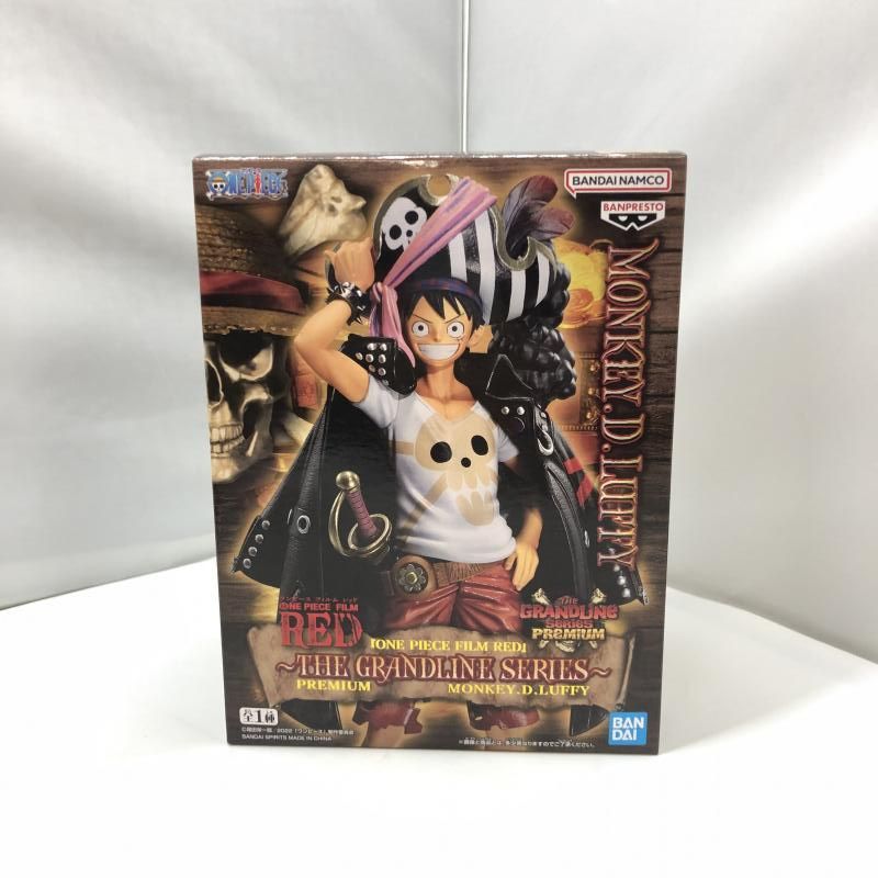 【中古】未開封)バンダイ THE GRANDLINE SERIES PREMIUM モンキー・D・ルフィ ワンピース FILM RED[97]