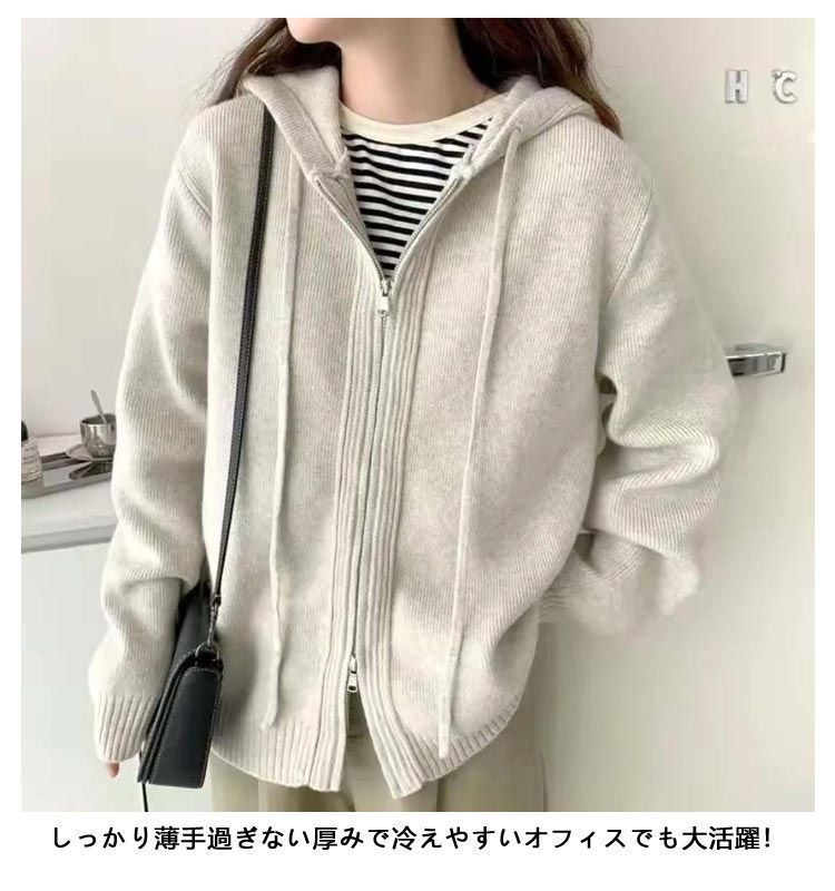 パーリーゲイツ ニットパーカー　ジッパーカーディガン パーリーゲイツ ニットパーカージッパーカーディガン