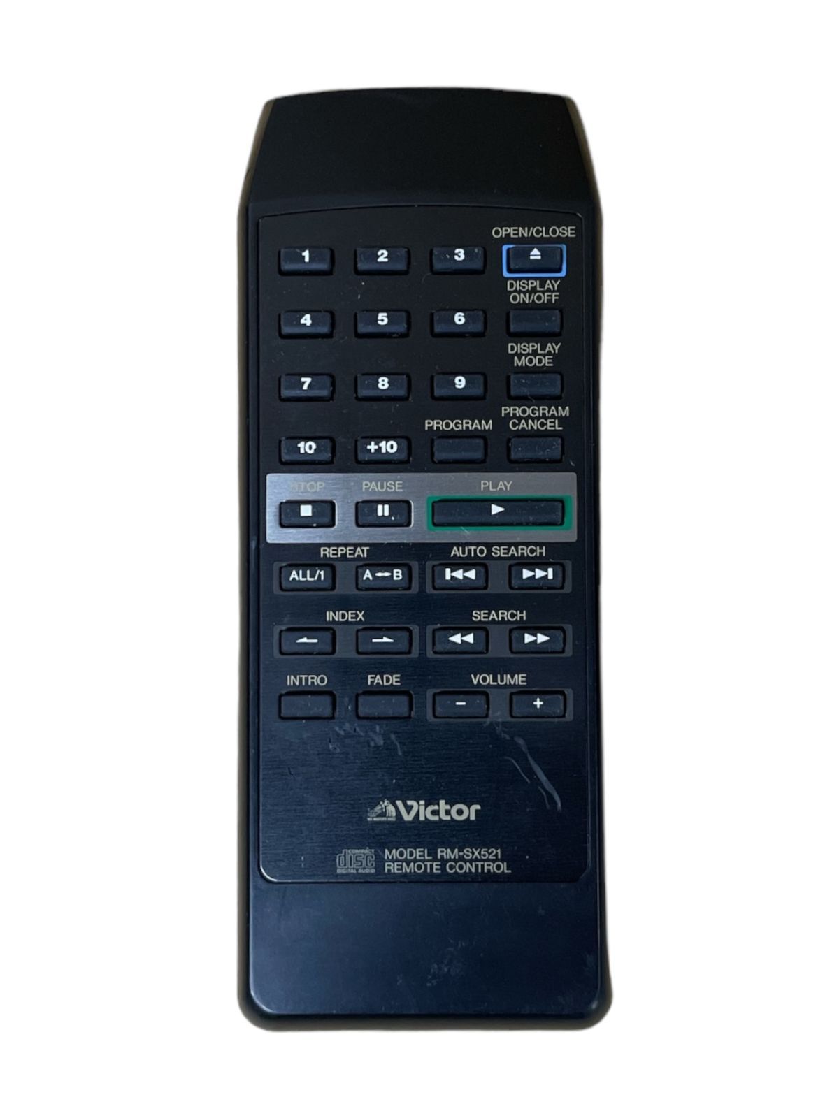 良品】Victor RM-SX521 ビクター オーディオリモコン