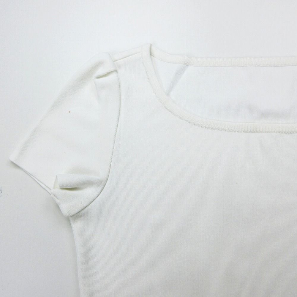 フォクシー FOXEY Tシャツ カットソー 半袖 ニット ストレッチ