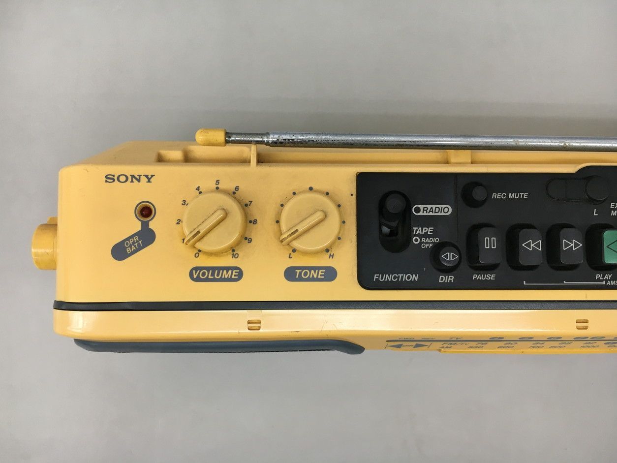【stability】SONY SPORTS ラジカセ CFS-V75 ソニー SONY ラジカセ CFS-V75 sports ジャンク 2507LR178