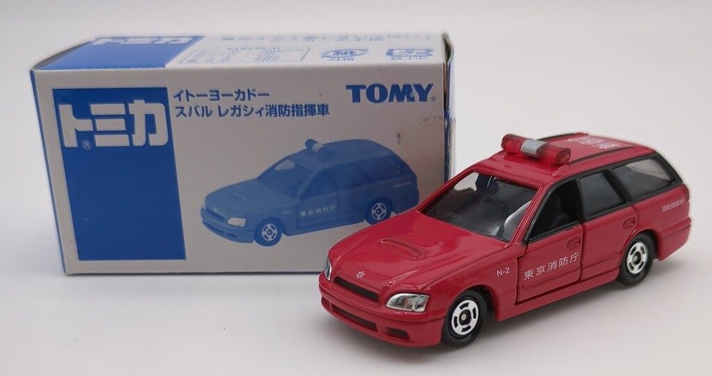 トミカ イトーヨーカドー スバルレガシィ 消防指揮車 東京消防庁