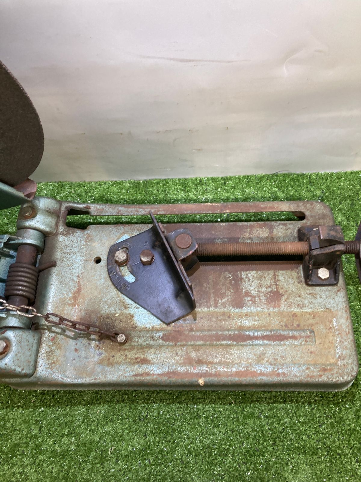 アステージ COS-355 高速切断機【野田愛宕店】【店頭取引限定】【中古】ITG74VHGSEN1 店頭受取り限定】〇アステージ(NINEDIA) 355mm高速切断機 COS-355