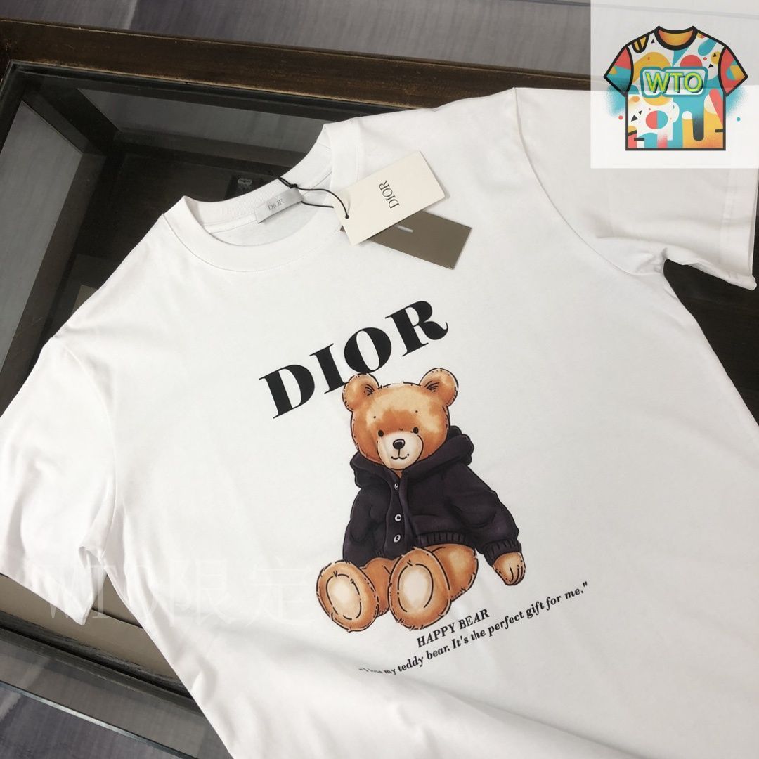 今日WTO】DIOR 25SS 夏季丸首半袖 T ディオール-OC87 - メルカリ