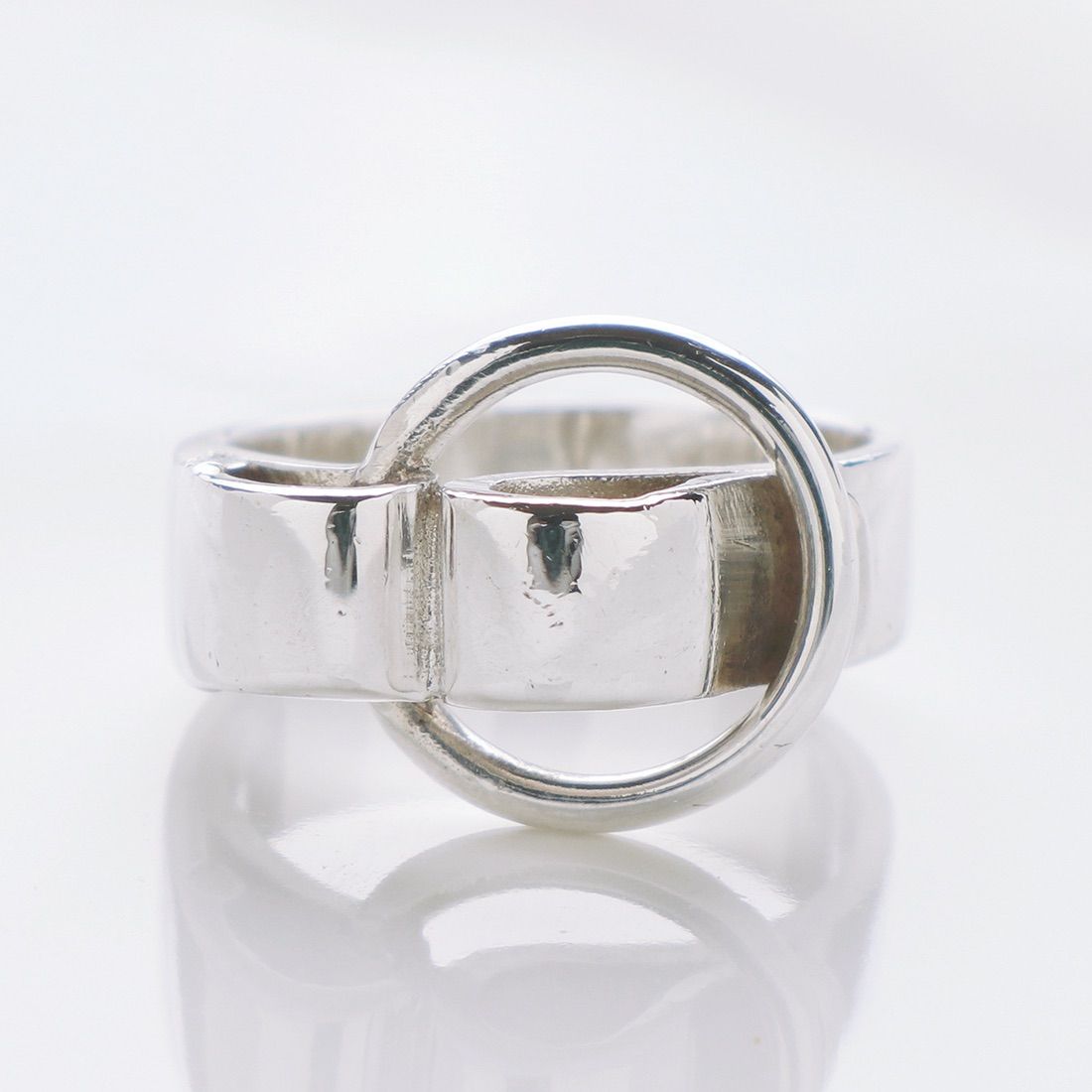 エルメス ヴィンテージ ドゥザノー 51 リング 925 10.5号 - c.1970s