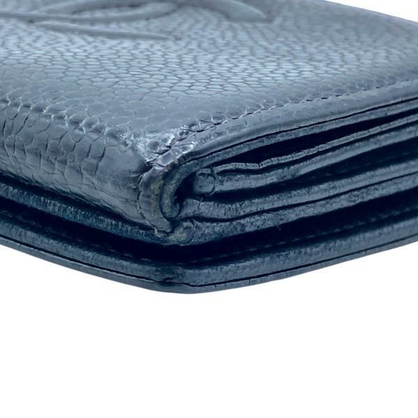  シャネル CHANEL 13496 R ココマーク キャビアスキン 2つ折り財布 レディース その他 その他