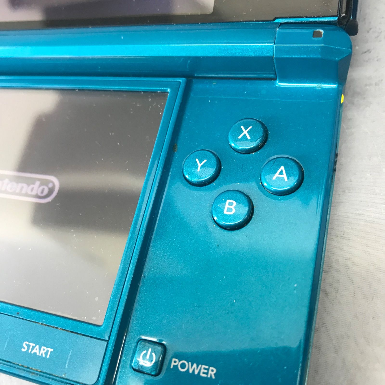ジャンク品〉Nintendo ニンテンドー3DS 本体 アクアブルー - メルカリ