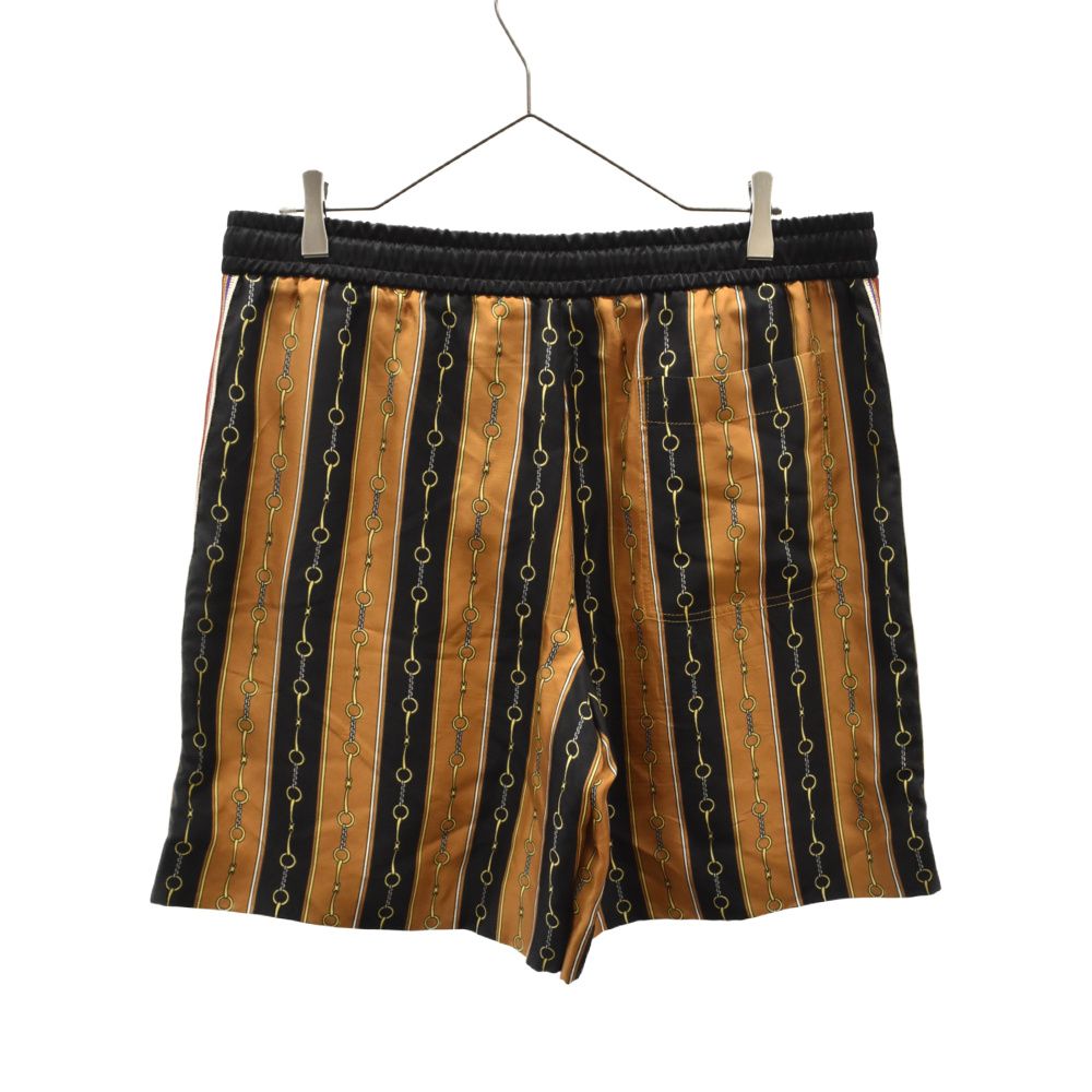 GUCCI MATERIAL SHORT バイマテリアルプリントショーツ