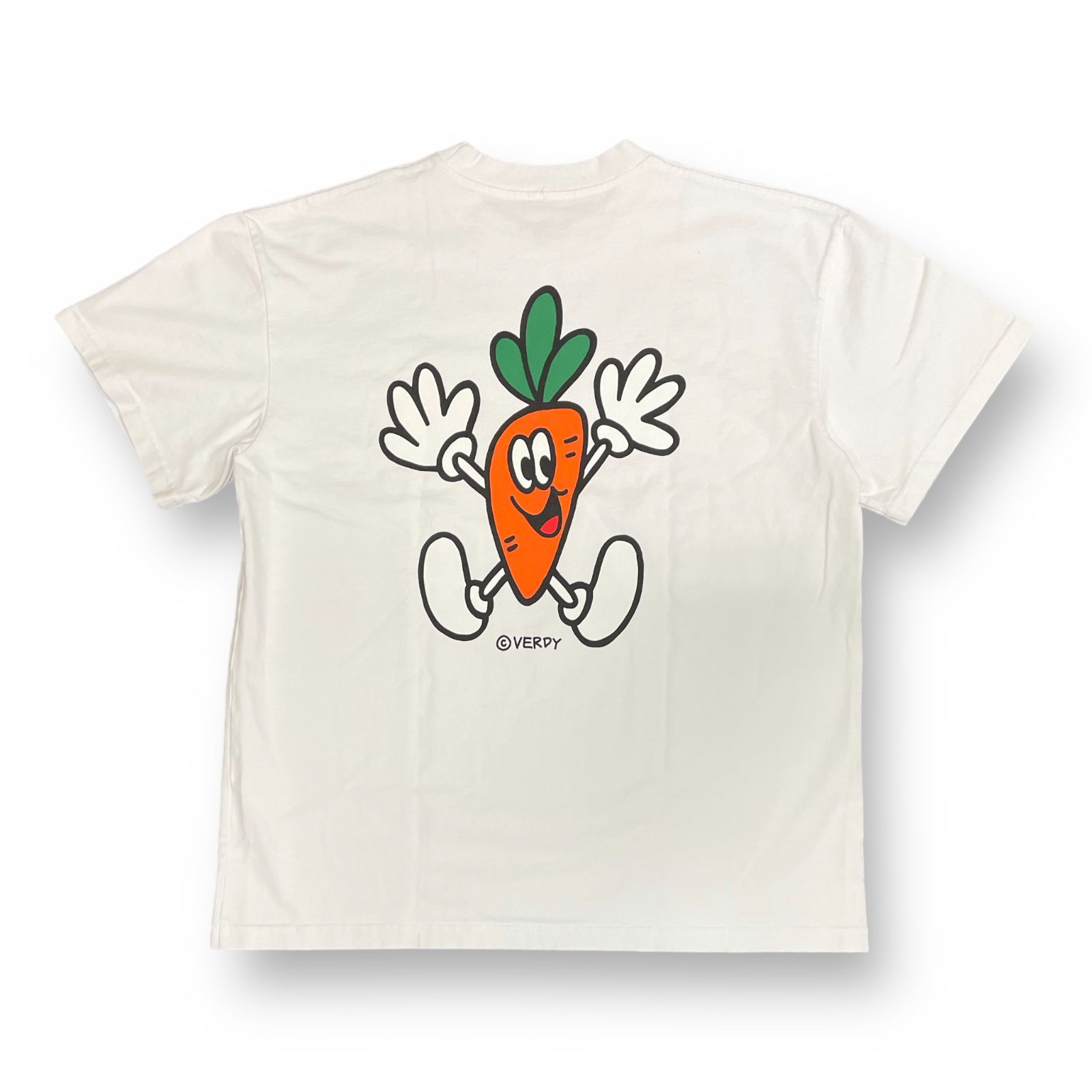 未使用品 CARROTS × VERDY CARROT BOY コラボ プリント クルーネック T