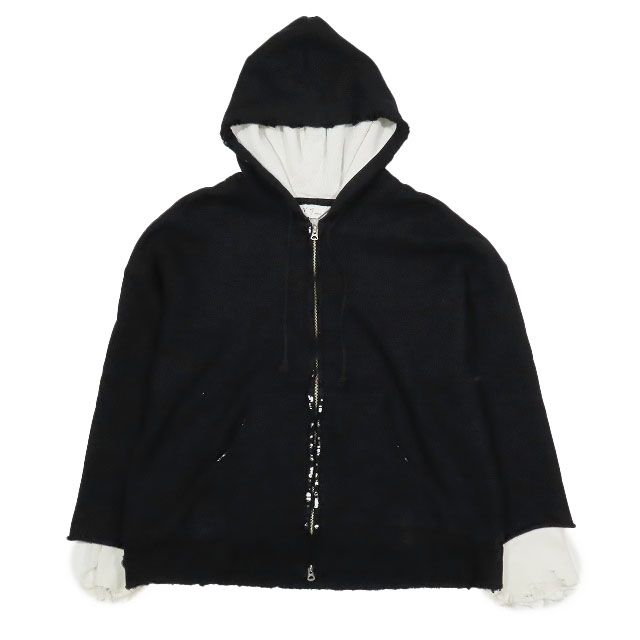 23AW アンセルム ANCELLM ZIP-UP HOODIE スウェット ジップアップ