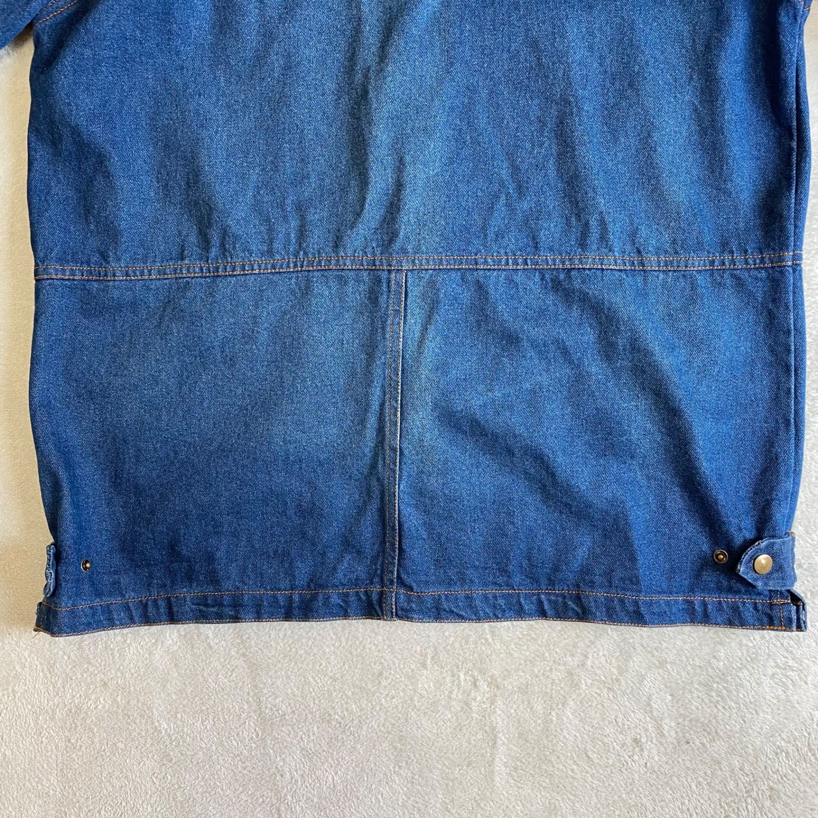 美品 McGregor 70s インディゴ デニムカバーオール McGREGOR】70s デニムカバーオール ビッグサイズ 状態良好