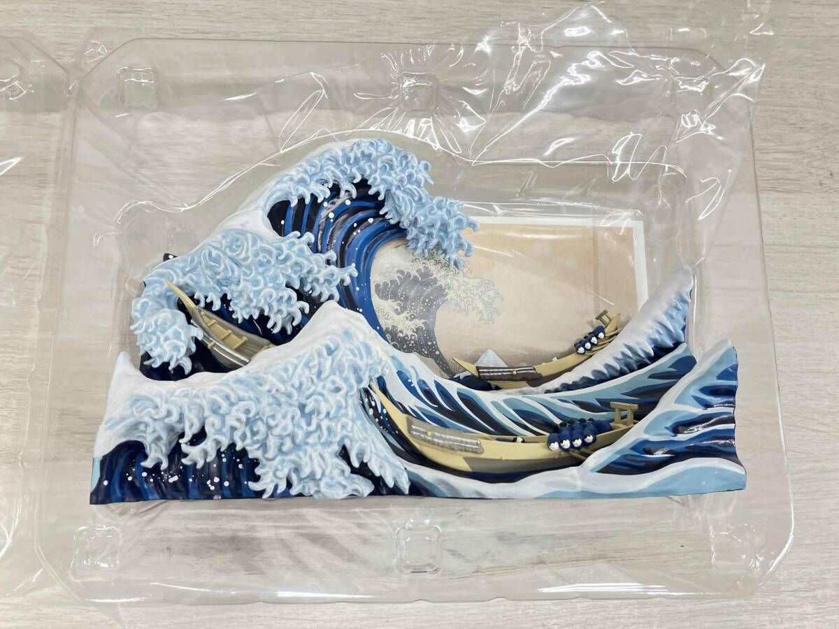 A賞 神奈川沖浪裏 ポストカードスタンド付きジオラマ 一番くじ