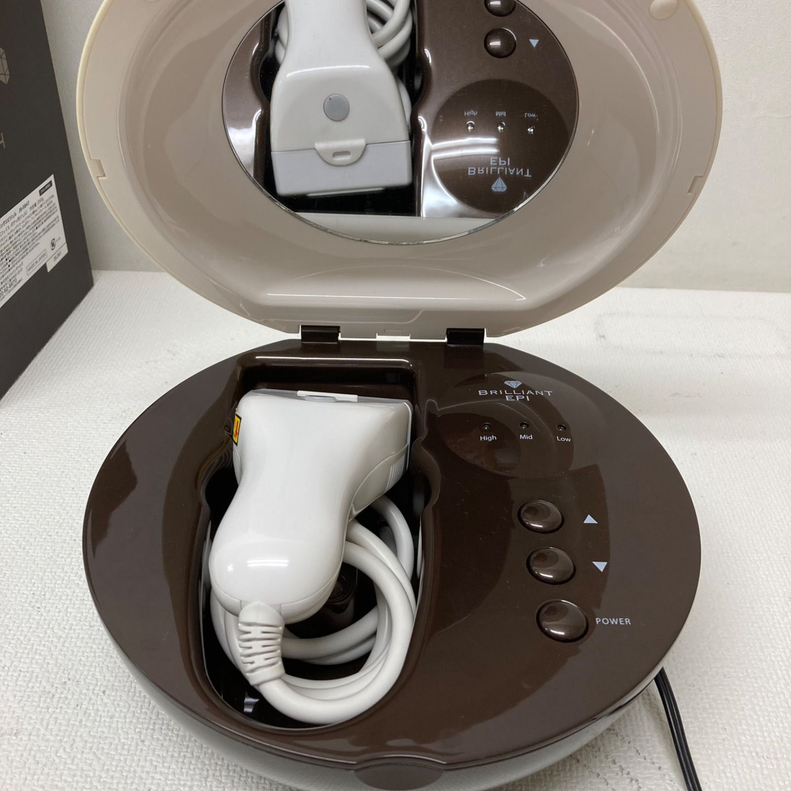 M0201J3 ブリリアントエピ BRILLIANT EPI むだ毛ケア 光脱毛器 JB-9892 