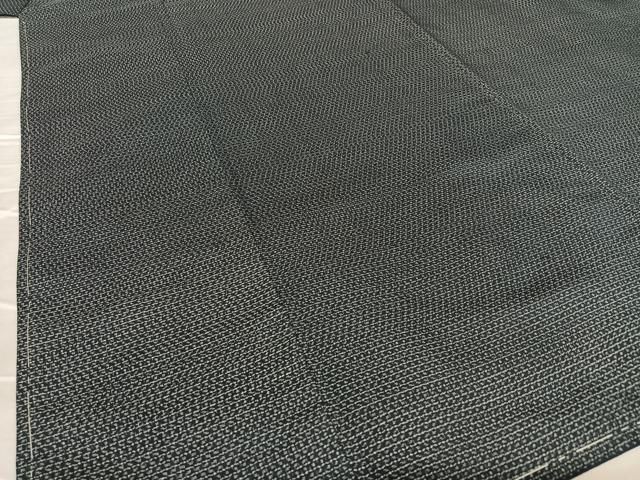 平和屋着物○男性 本場大島紬 アンサンブル 亀甲文様 正絹 逸品
