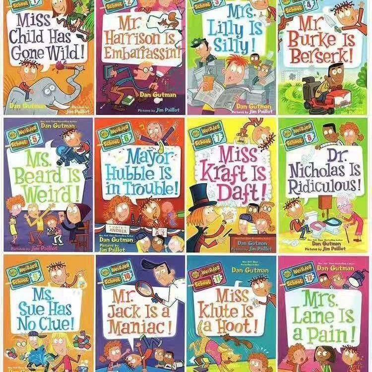 My weird schoolシリーズ1-5 英語絵本 多読 ORT チャプター