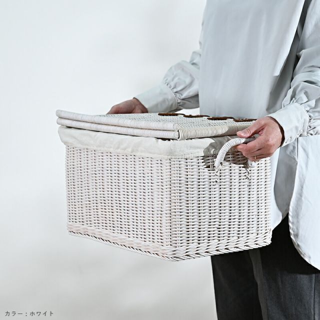 RattanBasket ラタンバスケット Mサイズ SKLAD-KIRPICHA_RU