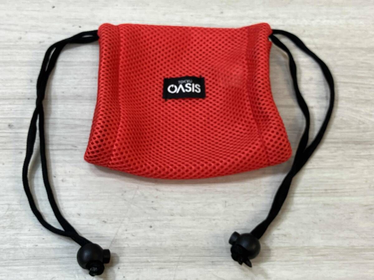 【正規品販売】 動作 済み 東急スポーツ オアシス スタイリーボール 赤 サポートカバー付き