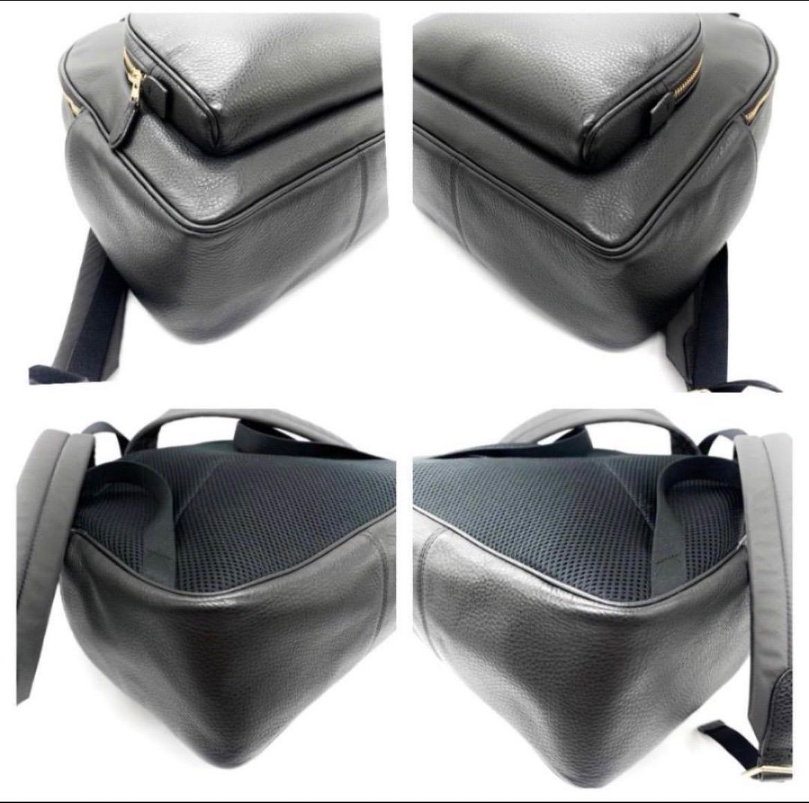 未使用級<!-利用不可文字-!>COACH リュック リファインド ペブルレザー  