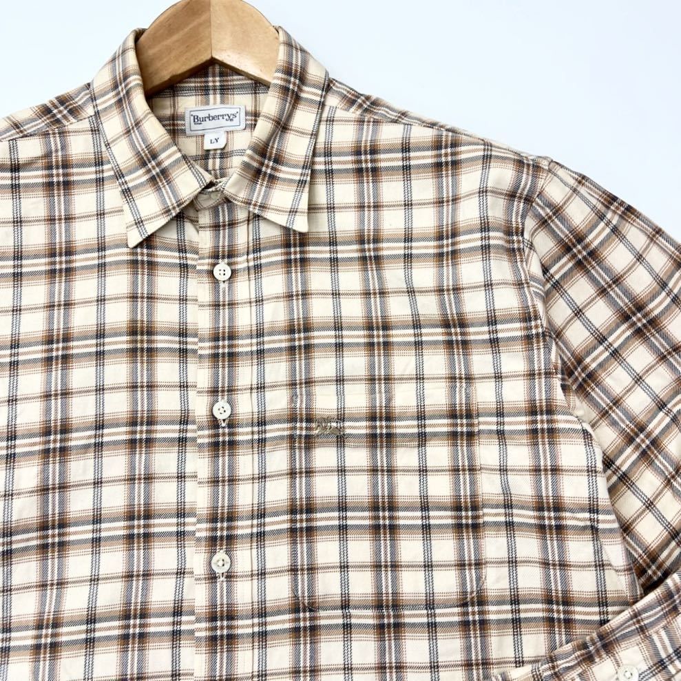 美品 Burberrys ノバチェック シャドーホース 長袖シャツ M ベージュ BURBERRY ホースシャドー ノバチェック 長袖 シャツ 三陽商会｜Yahoo