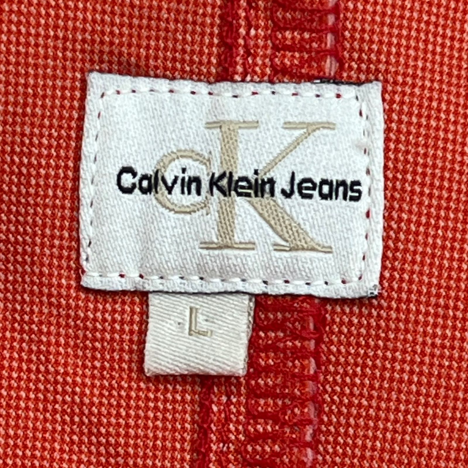 Calvin Klein Jeans ワンピース レディース サイズL オレンジ