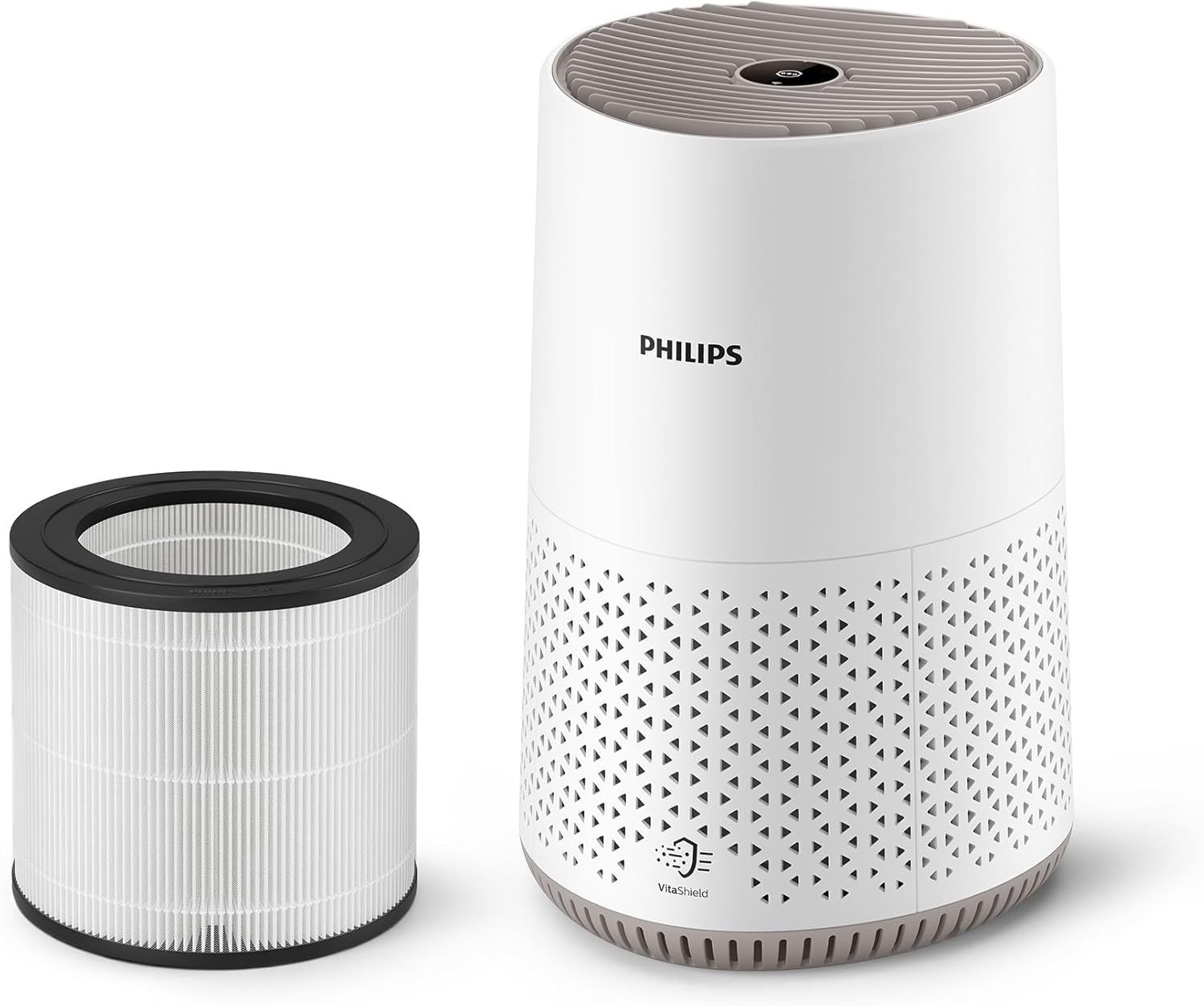 PHILIPS (フィリップス) 空気清浄機 24畳 花粉 小型 卓上 HEPA