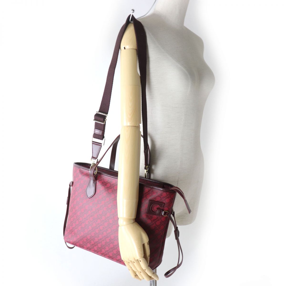 極美品☆GHERARDINI ゲラルディーニ マリカ レザー 2WAY ショルダー 