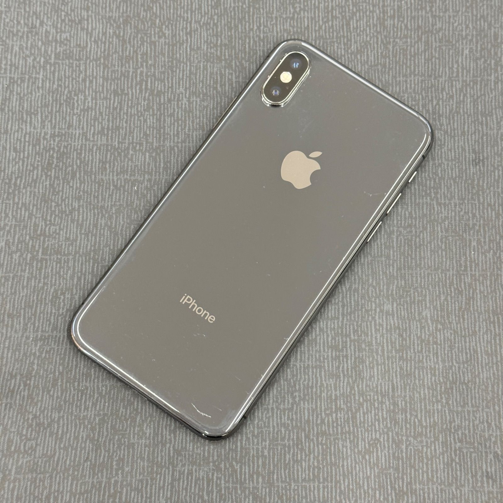 SIMロック解除済 iPhone X 64GB スペースグレイ MQAX2J/A