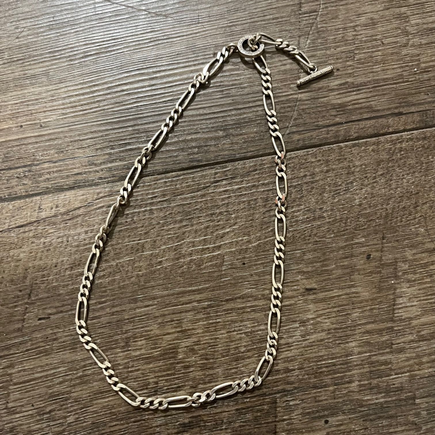 定価41800円 新品 ANTIDOTE BUYERS CLUB Figaro Wide Chain フィンガロ 