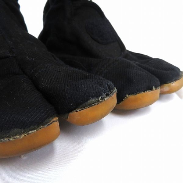 as ソウソウ SOU・SOU 地下足袋 自力たび 25.0 黒 足袋 NISSHIN RUBBER