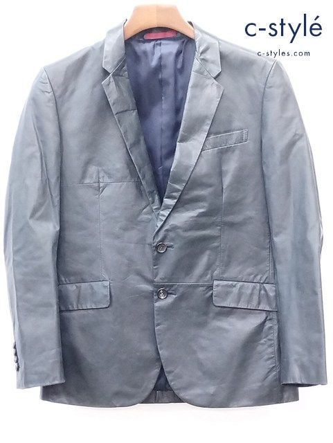 D223 [人気] PS Paul Smith ポールスミス カウレザーテーラード