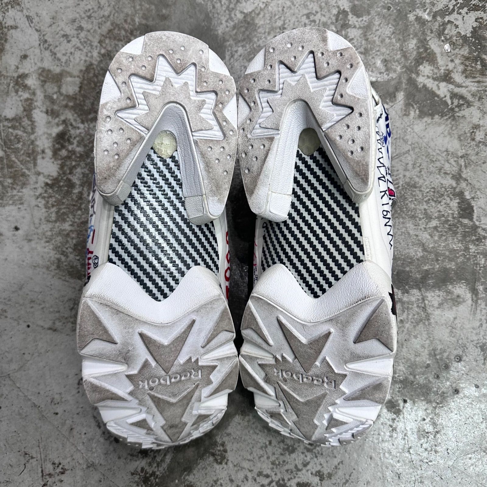 Reebok × VETEMENTS Instapump Fury Vetements Doodle インスタ