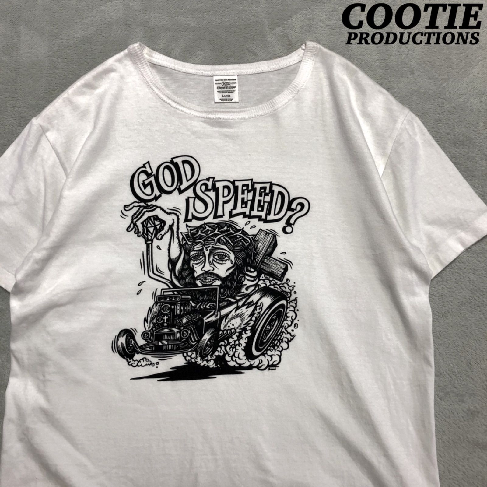 cootie productions イエス・キリスト Tシャツ cootie COOTIE PRODUCTIONS Print S/S Tee JESUS プリントTシャツ