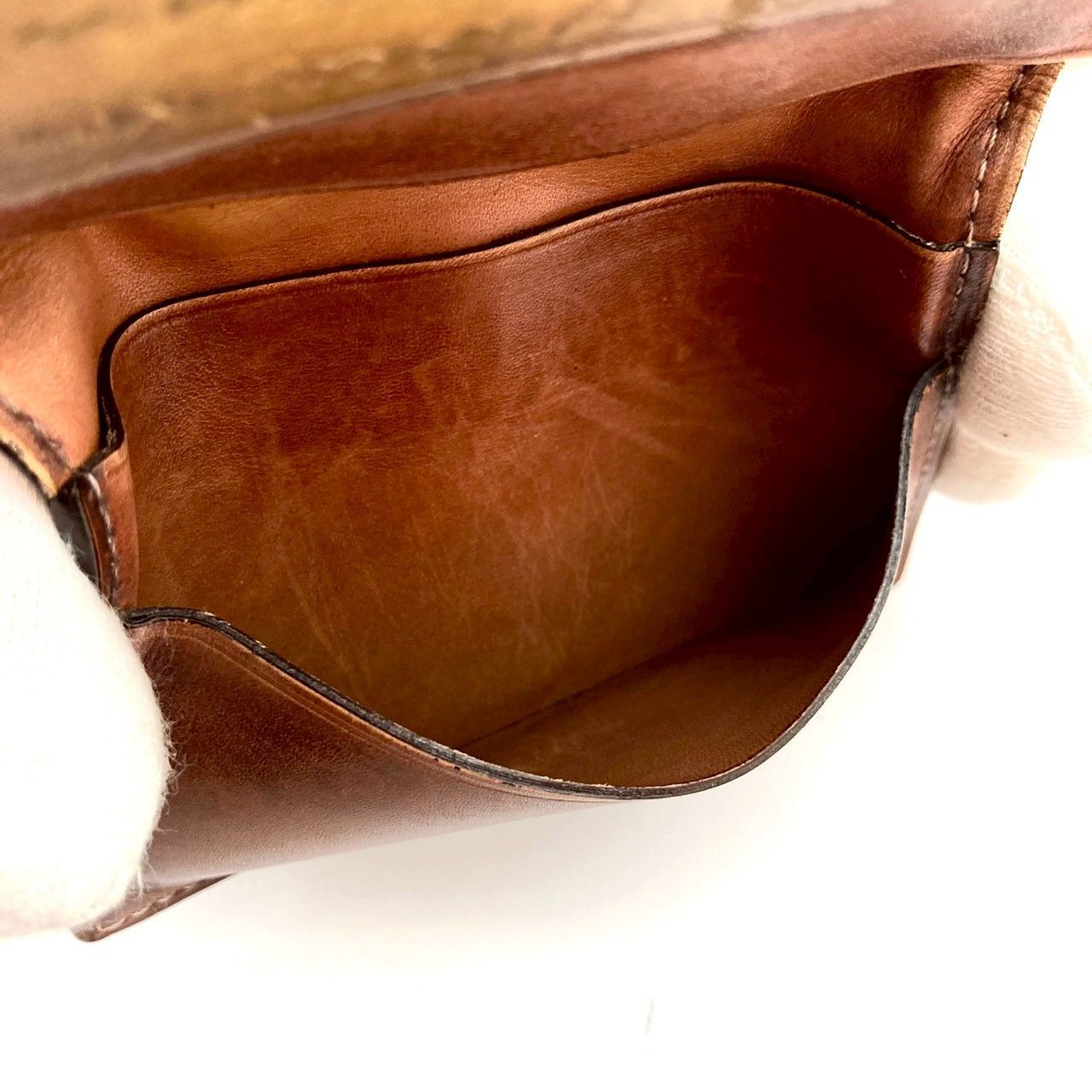  ベルルッティ カリグラフィ ブラウン スリム 名刺入れ カード入れ 71013 名刺入れ 小物