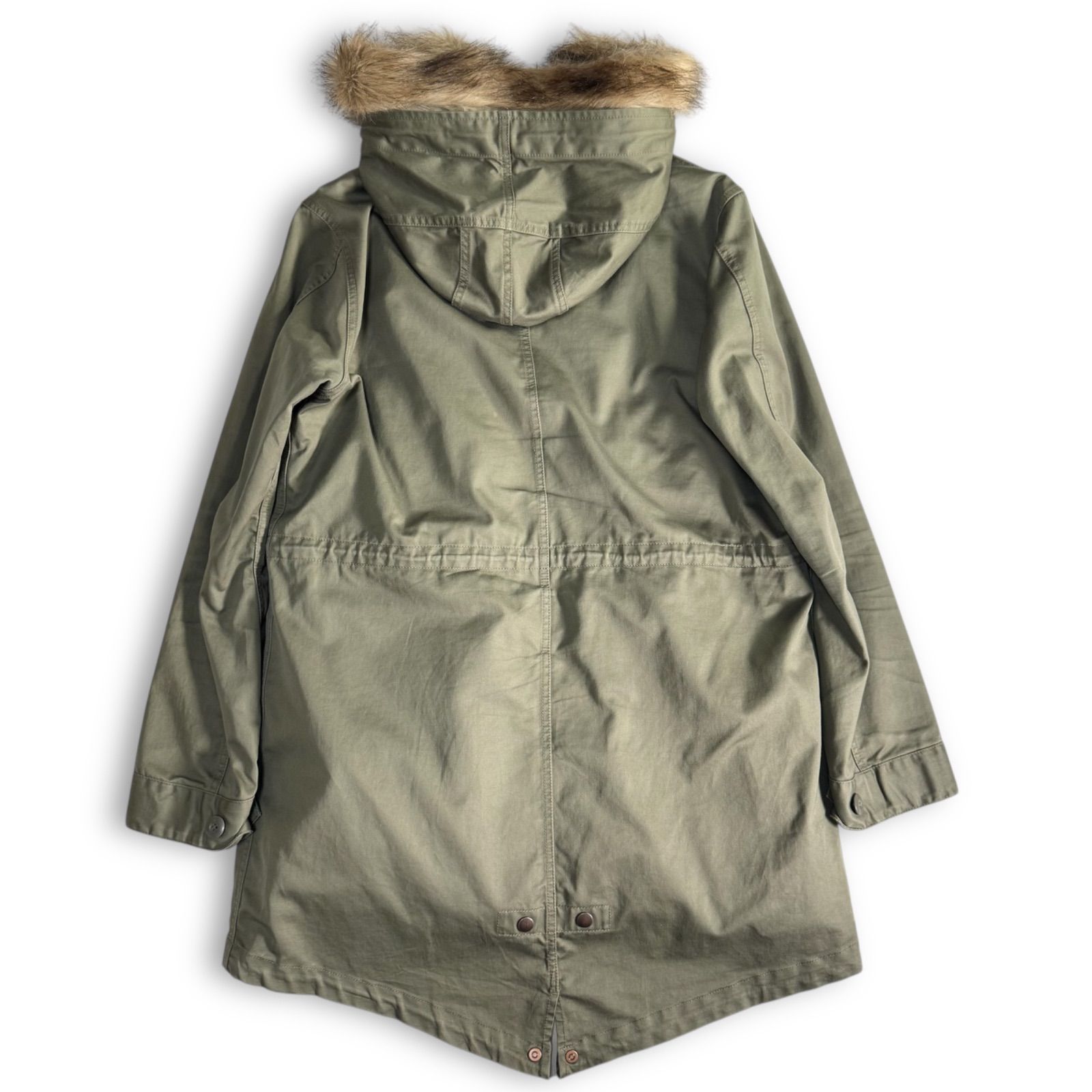 FRED PERRY モッズコート Sサイズ オリーブ Mens Jacket Outer 【公式