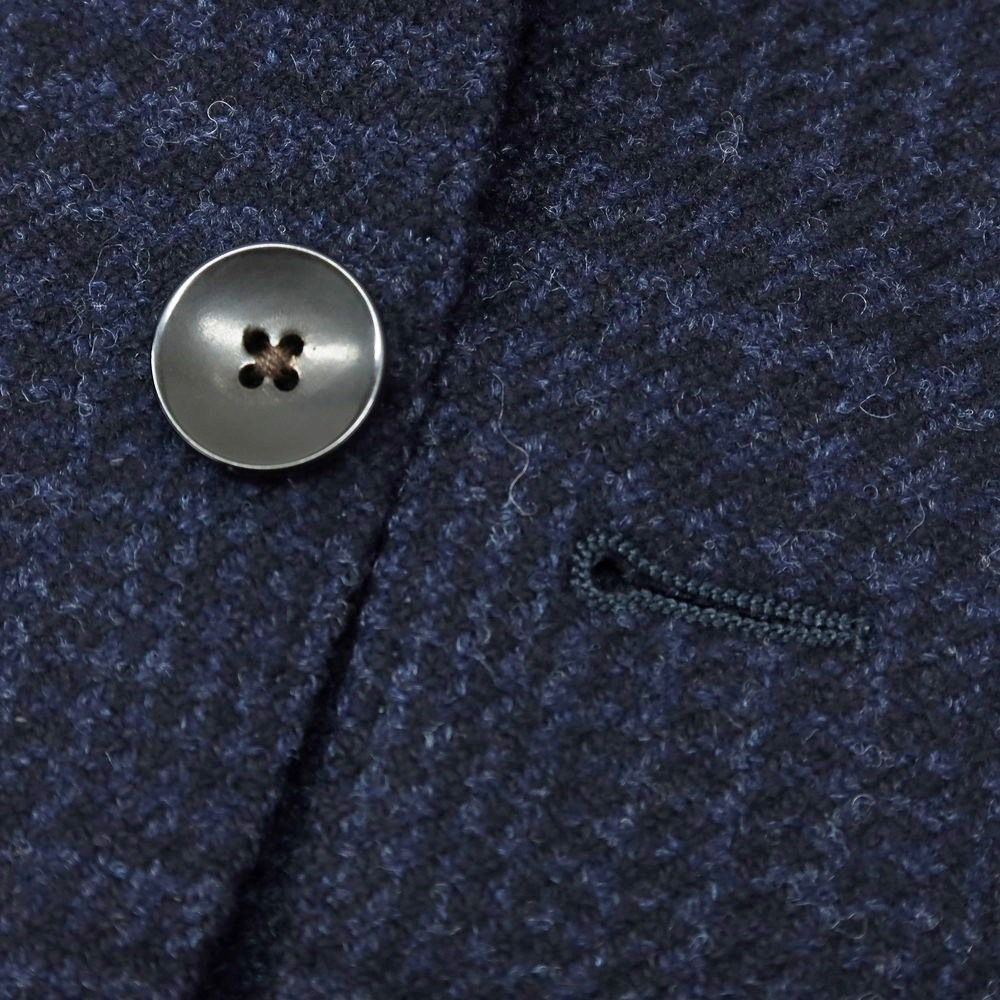 【未使用品】LARDINI グレンチェック 3B テーラードジャケット 46 LARDINIラルディーニグレンチェックジャケット46 – AZZURRO
