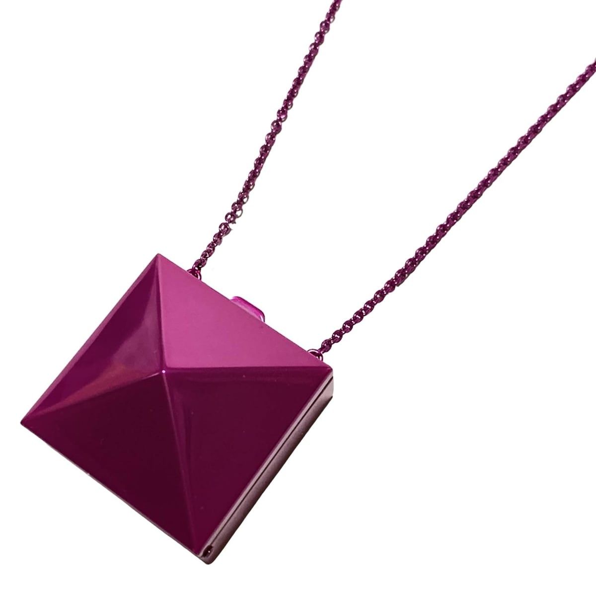 VALENTINOGARAVANI バレンチノガラバーニ ネックレス ロックスタッズ ネックレス 2W9J0R71ZLQ ピンク ミラー