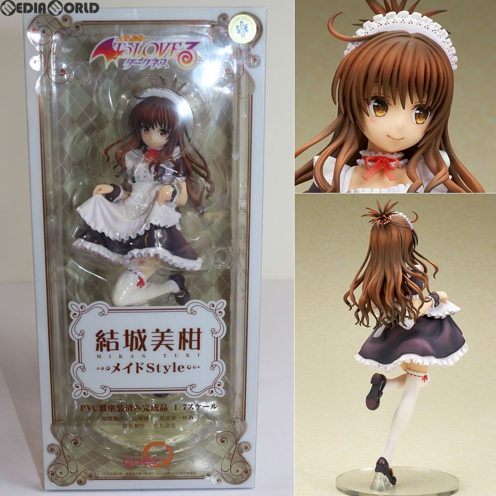 新品未開封 ToLOVEる ダークネス 結城美柑 メイド1/7 フィギュア To LOVEる-とらぶる-ダークネス 結城美柑 メイドStyle 1/7 PVC製