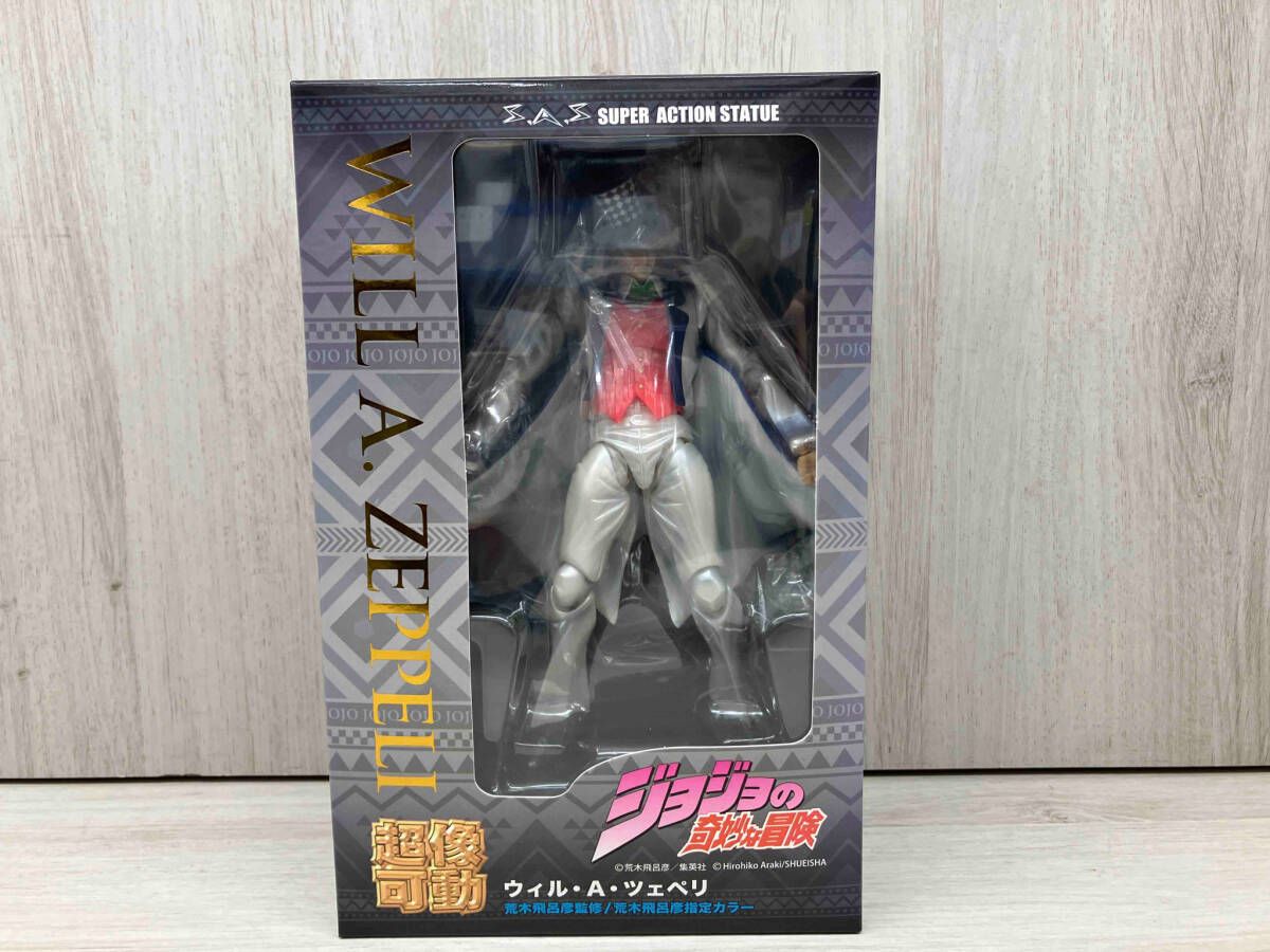 特典付き メディコス･エンタテインメント ウィル･A･ツェペリ 超像可動 オンライン ジョジョの奇妙な冒険 Part1 ファントムブラッド