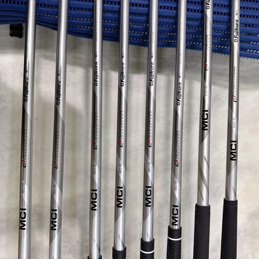 MCIカスタム AKIRA KS-201 プロトタイプ アイアン ウェッジ 8本 MCI 希少カスタム AKIRA KS-201 PROTOTYPEアイアン ウェッジ 8本